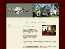 Tablet Screenshot of gray-house.com